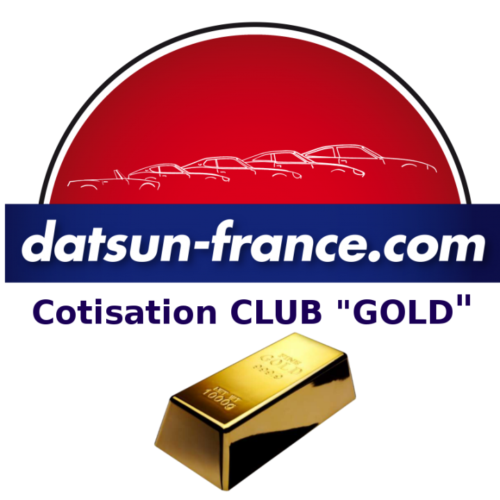 Adhésion club Datsun-France - 1 an GOLD